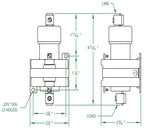 120VAC Holding Coil Mercury Displacement Relay Series