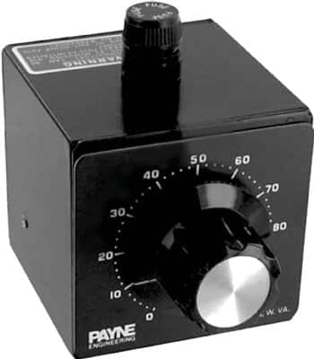 240VAC 5 amp solid state variac by Payne - 18TBP-2-5