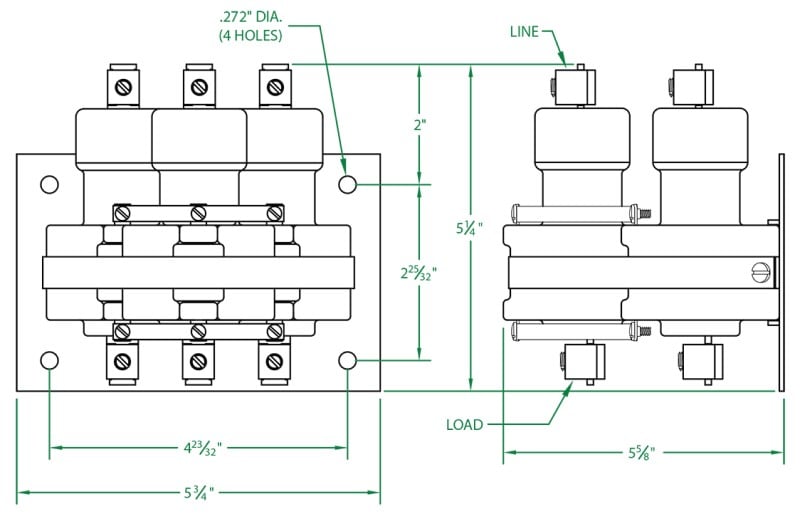 120VAC Holding Coil Mercury Displacement Relay Series
