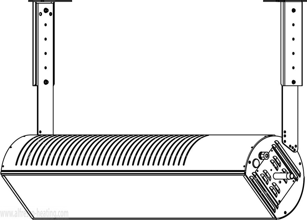 SunStar Overhead Gas Patio Heater SGL35-N10 Series