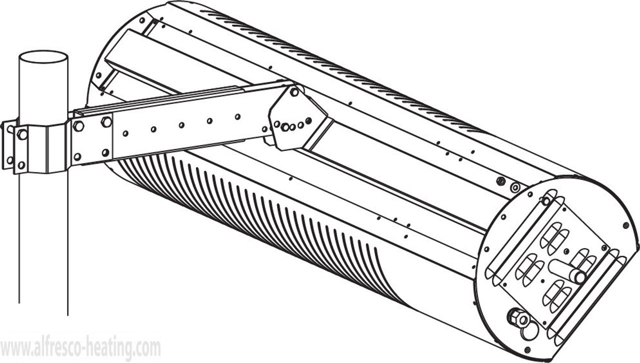 SunStar Overhead Gas Patio Heater SGL35-N7 Series