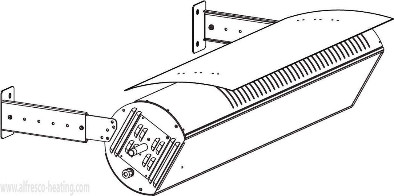 SunStar Gas Overhead Patio Heater SGL50-N10 Series