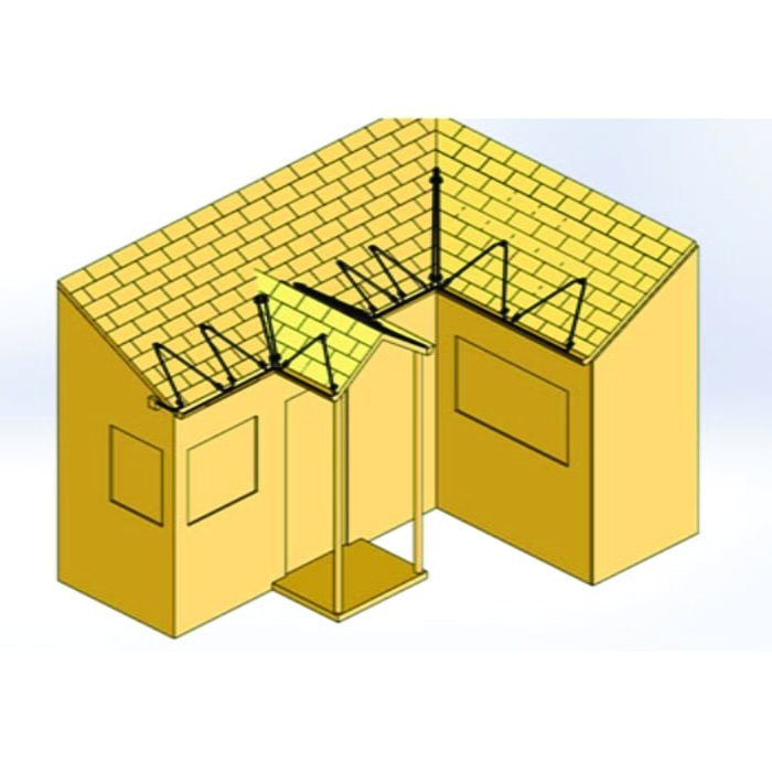Pre-assembled self regulating roof and gutter heat cable kit by Briskheat