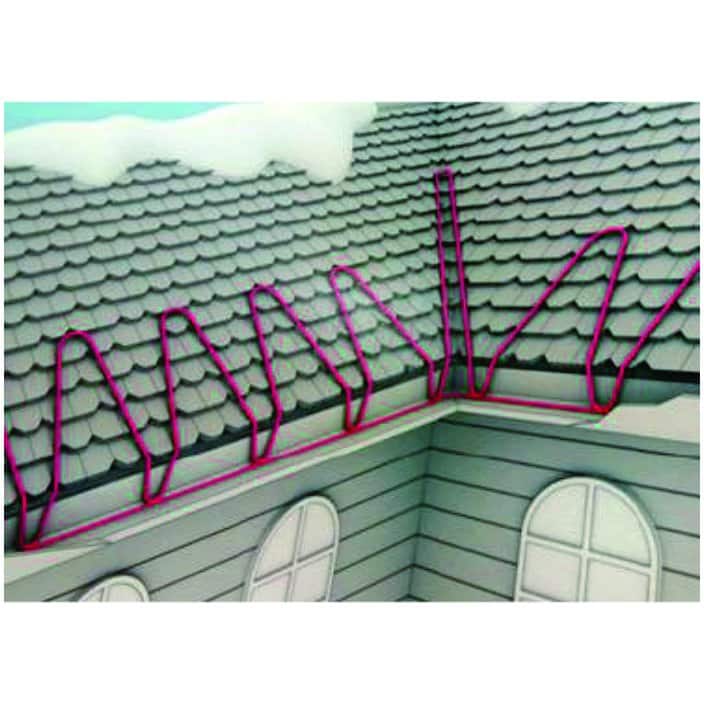 Preterminated Roof and Gutter Heat Trace