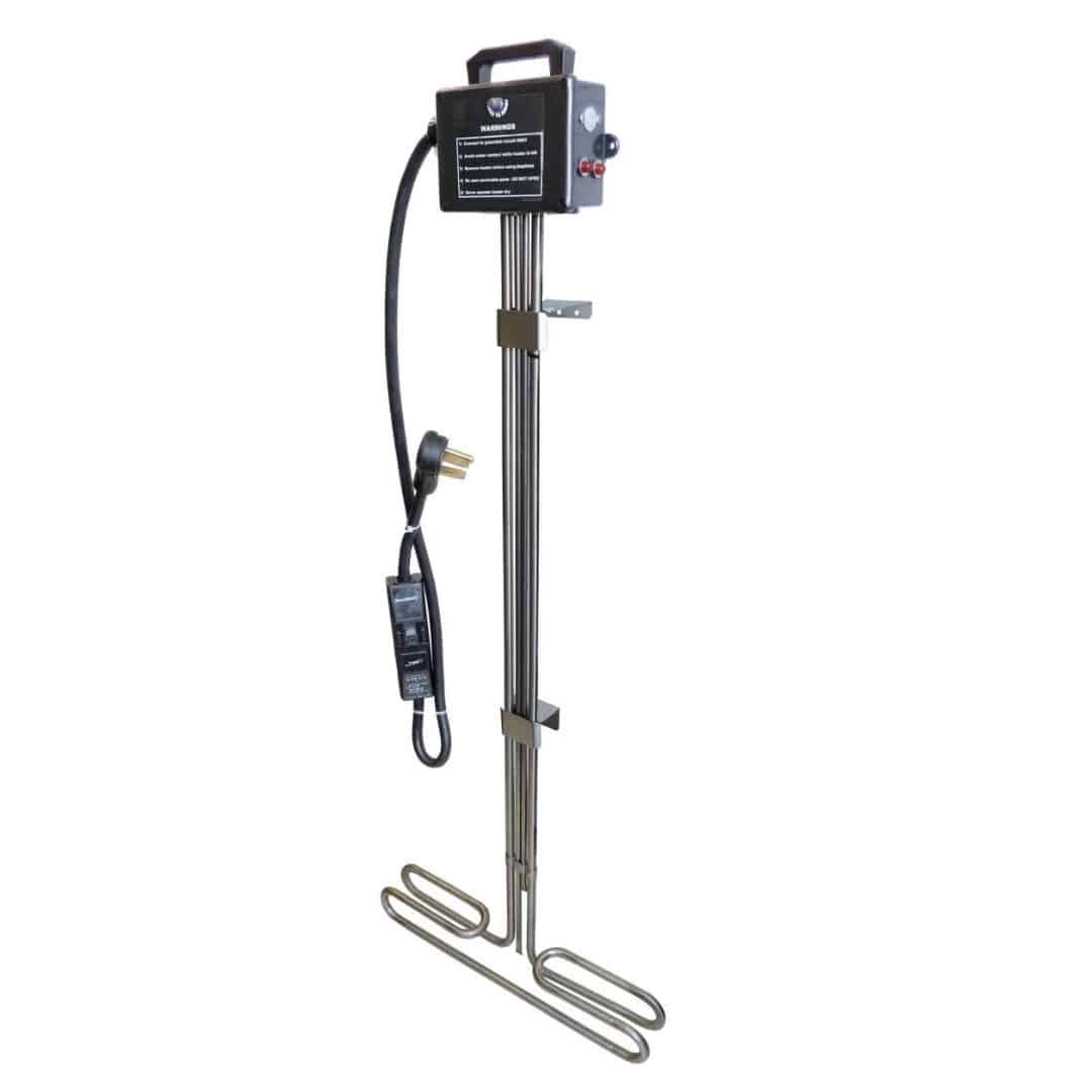 Hydroquip 6HI-HL-240 240V 6KW Portable Electric Immersion Baptistry Heater