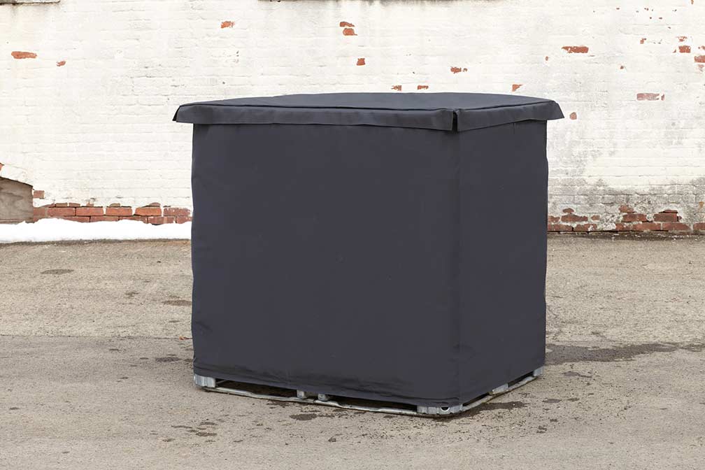 CHR-TOTE461-2Z-120V 3600W Two Zone 275 gallon IBC tote heater with digital controllers