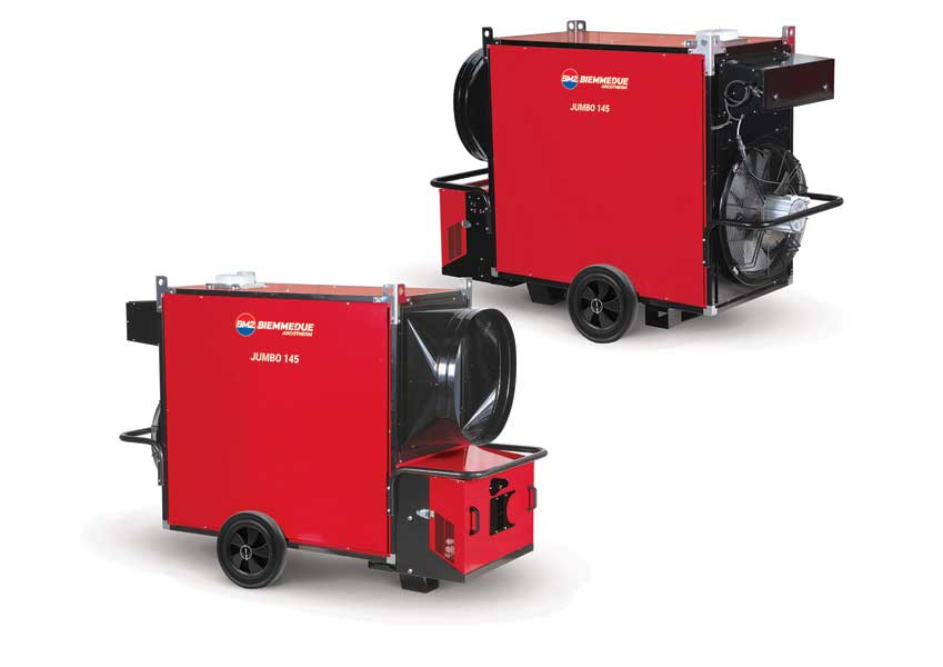 Cantherm Jumbo Heaters Indirect-Fired Mobile Space Heaters