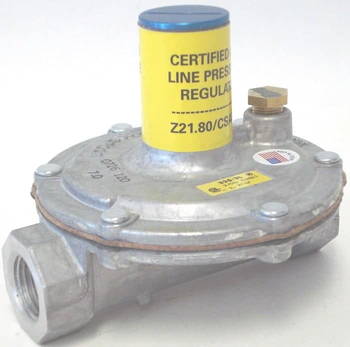 Line Pressure Regulator up to 2 psig