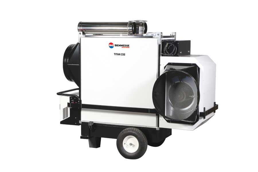 Cantherm Titan 1000 Indirect-Fired Portable Heater: Efficient and Powerful Heating Solution