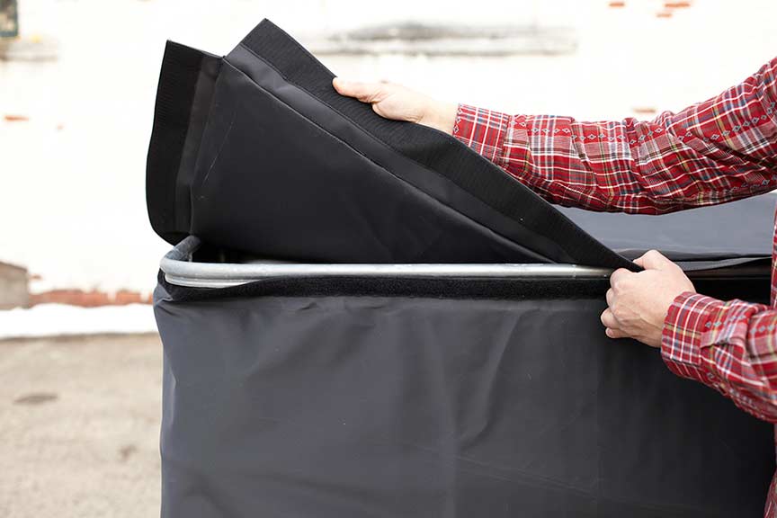 CHR Gordo IBC Tote Heater with Digital Controller for Industrial Heating Applications