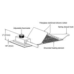 Briskheat DPCS Heavy Duty Plastic Drum Heater for Industrial Drums and Barrels
