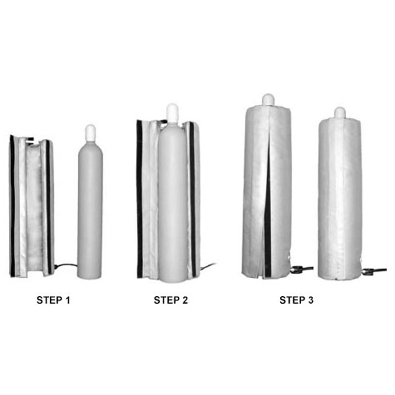 gas cylinder warmers_
