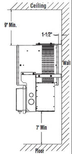 HD3D Hose Down/Corrosion Resistant Heater