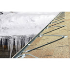 roof and gutter heating installed