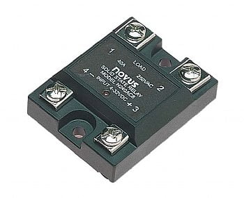 10 amp @ 480VAC (max) solid state relay, 4-32VDC input by Novus - SSR-4810