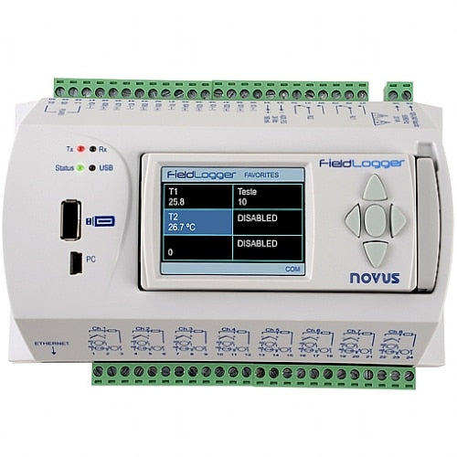 Industrial Multichannel Data Logger FieldLogger by Novus