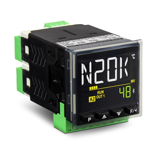 1/16 DIN Modular Controller, 1 Relay & 1 Pulse Output by Novus