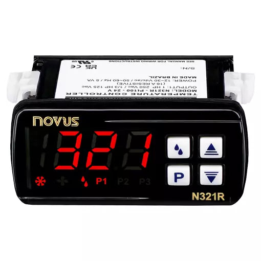 N321R Temperature Controller with Defrost (Compressor Turned Off) by Novus