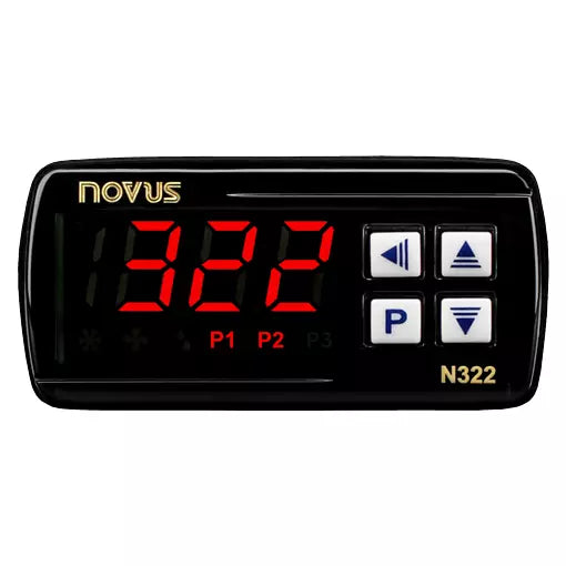 N322 2-Output Temperature Controller by Novus