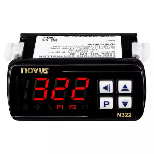 N322 2-Output Temperature Controller by Novus