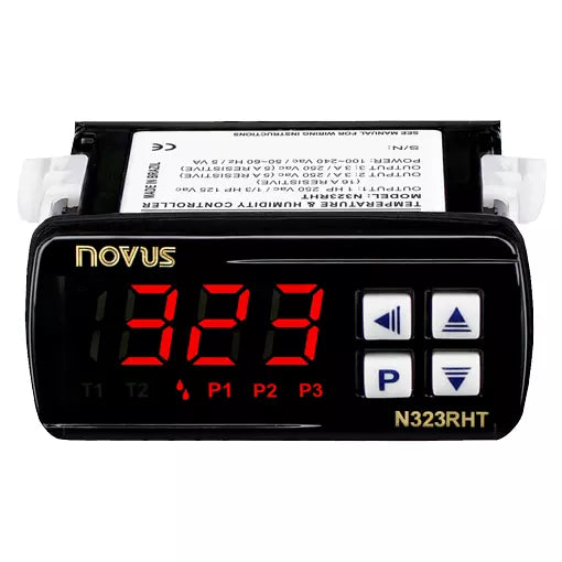 323RHT Humidity and Temperature Controller by Novus