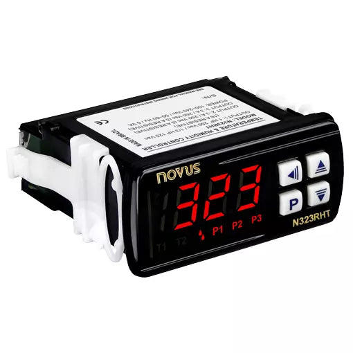 Humidity and Temperature Controller, 3 Relay Outputs (Sensor Not Included) by Novus - N323-RHT