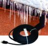120V 75 foot pre-assembled self regulating roof and gutter heat cable kit by Briskheat - FFRG15-75