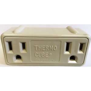Thermocube TC-3 Thermostatically Controlled Outlet on at 35F off at 45F by Briskheat - ThermoCube TC-3