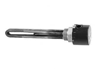 480V 1PH 3000W 2" NPT SS fitting 3 Incoloy elements 8" immersion length by Gordo - GW-3-0407-M1