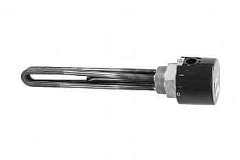 240V 1PH 4500W 2" NPT SS fitting 3 Incoloy elements 12" immersion length by Gordo - GW-3-0413-M1