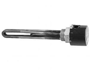 480V 3PH 3KW 2-1/2" NPT T304 stainless steel fitting 3 Incoloy elements 17-3/8" immersion length by Tempco - TSP01760