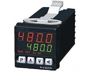 1/16 DIN PID temperature controller, by Novus- N480D-RAR