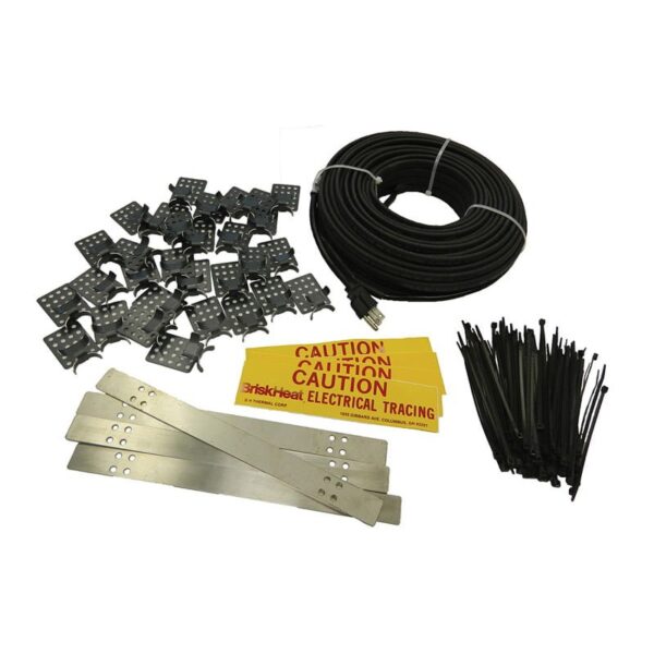 roof and gutter de icing kit contents