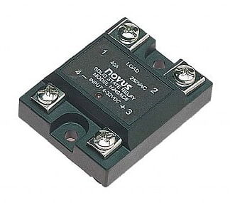 10 amp @ 480VAC (max) solid state relay, 4-32VDC input by Novus - SSR-4810