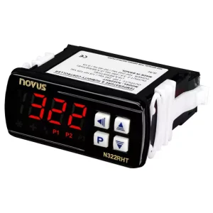 322RHT Humidity and Temperature Controller by Novus