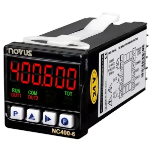 1/16 DIN 6-Digit Electronic Counter by Novus - NC400-6